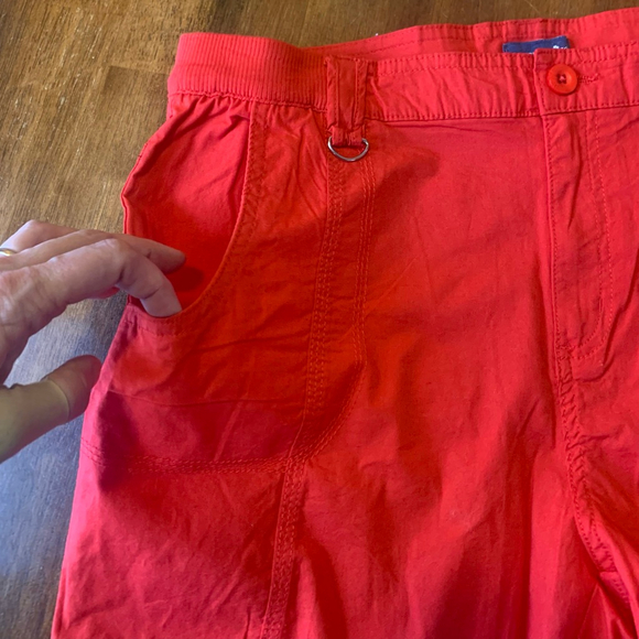 Caribbean Joe NWT Shorts 10 Red Pockets - Picture 4 of 6
